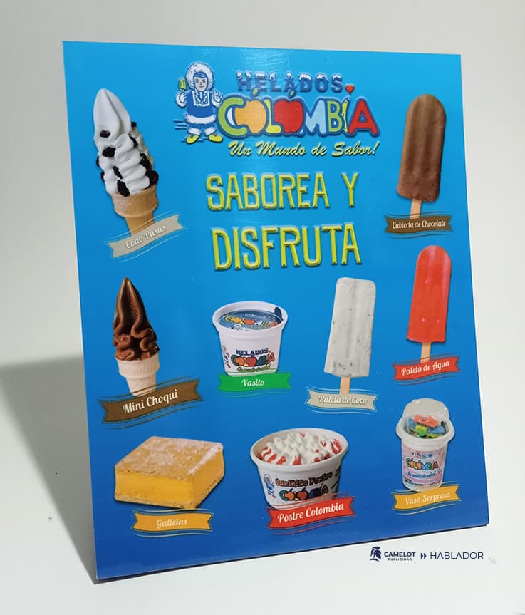 HABLADOR DISPLAY VINILO
