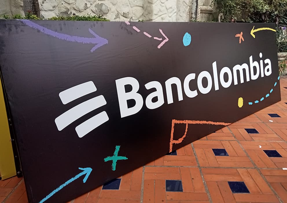valla bancolombia